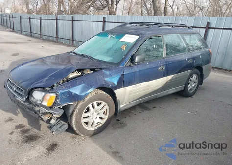 2003 Subaru Outback z USA, uszkodzony, nr VIN 4S3BH675637633605